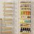 POKIPO 8 Tier Over The Door Pantry Organizer, 2 IN 1 Wall Mount or Hanging Spice Rack Seasoning Shelves with Adjustable Basket, Back of Door Organizer and Storage for Kitchen Cabinet and Room Closet