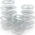 Razab 24 Pc Airtight Glass Food Storage Containers – Glass Meal Prep Containers – Freezer to Oven Safe – Steam Release Valve BPA Free – Airtight Bento Boxes – Leak Proof (12 lids & 12 Containers)