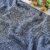 EMME Muslin Blankets for Adults, Two-Tone Weave Design, Cotton Large Throw Blanket Linen-Like, Couch Breathable Gauze Soft Lightweight Bed Blanket, Pre-Washed Softer Touch (Heather Navy, 50″x70″)